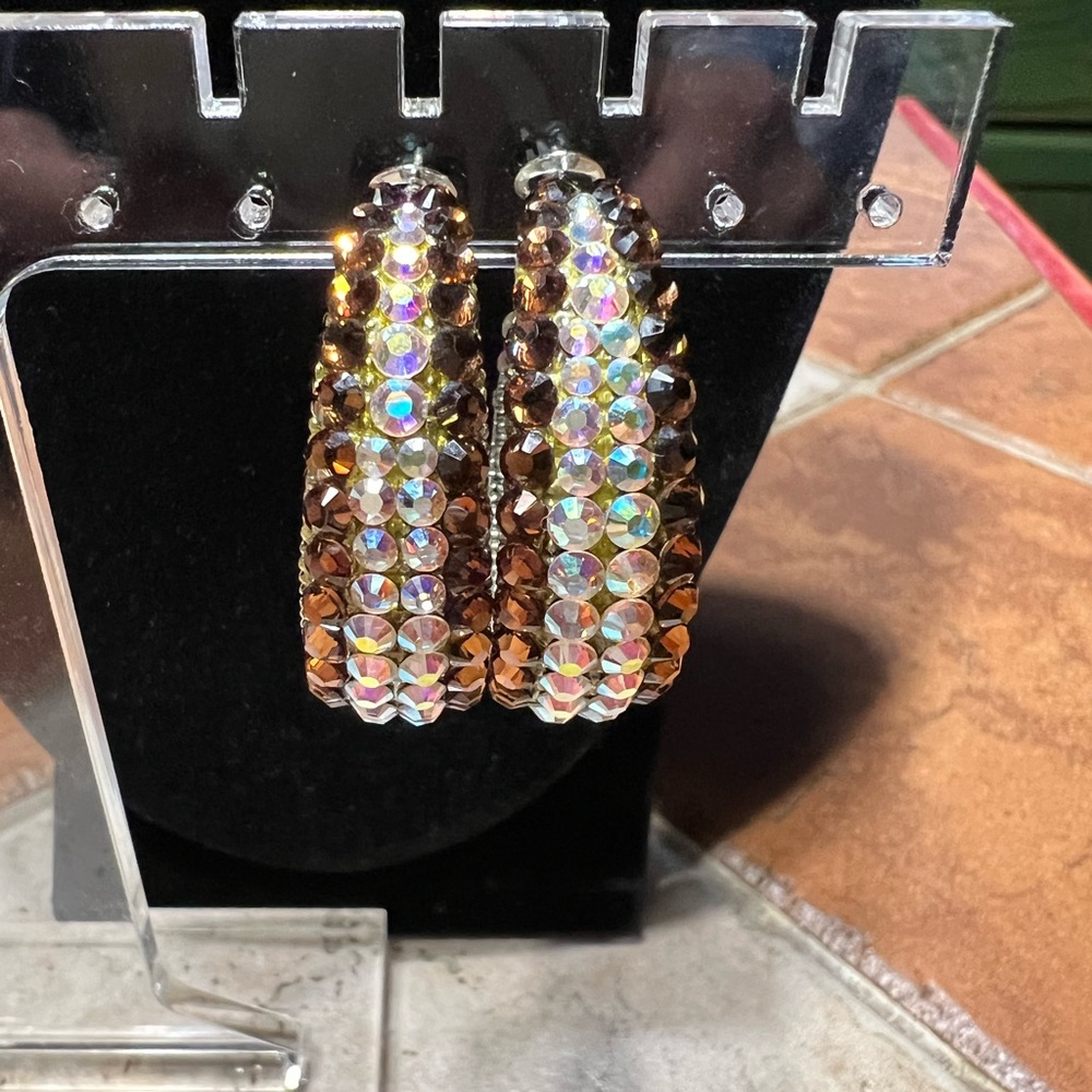 Jimmy Crystal Swarovski New York Earrings